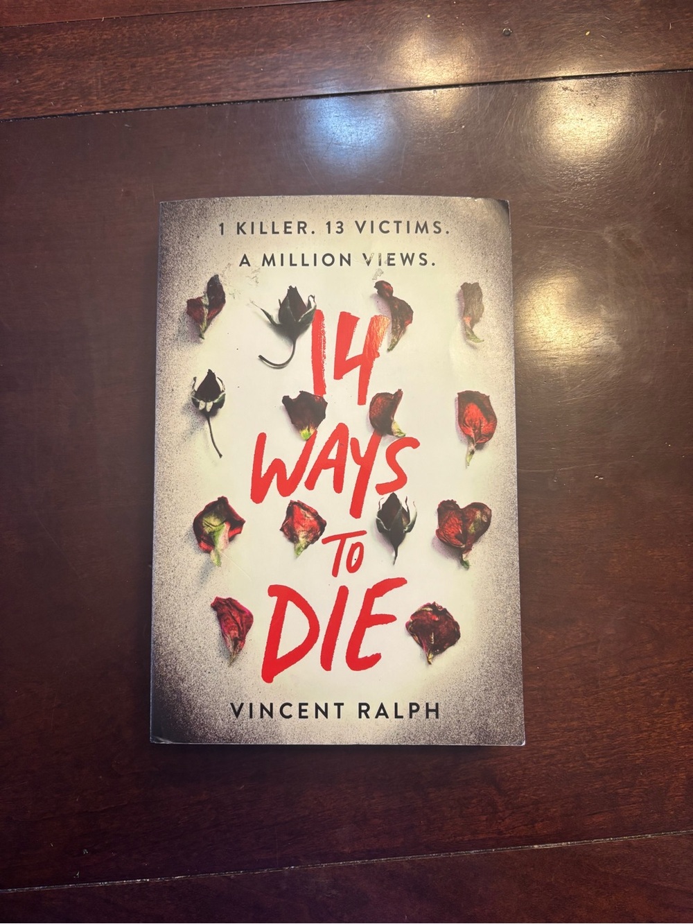 14 Ways to Die by Vincent Ralph - Young Adult Mystery Paperback Book